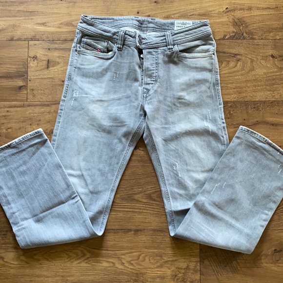 Diesel | Jeans | Diesel Jeans Viker R Box 3 X 33 Gray | Poshmark
